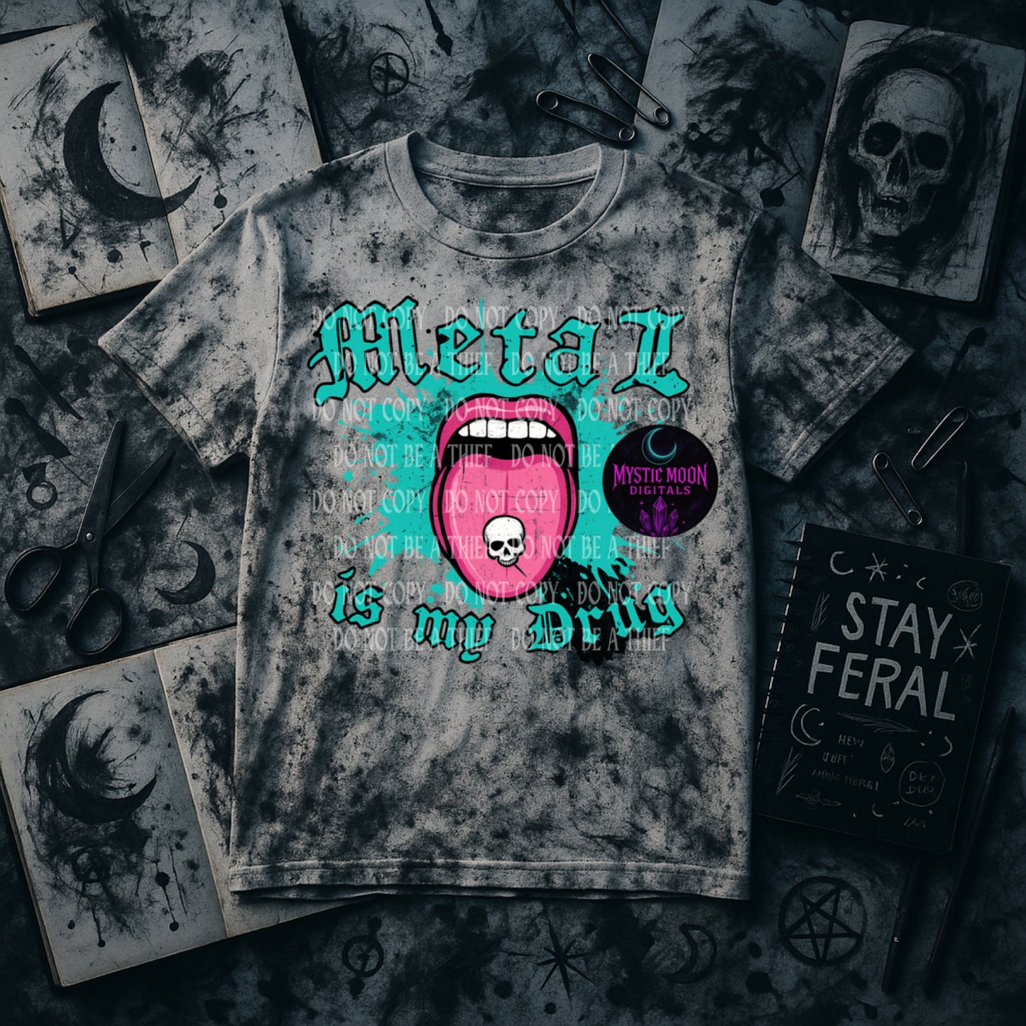 Metal Is My Drug PNG | Digital File | Digital Download Only