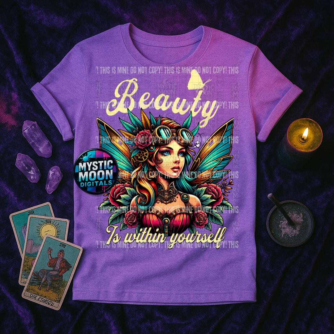 Beauty Is Within PNG | Digital File | Digital Download Only