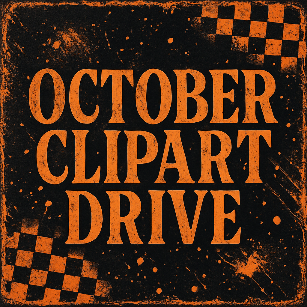 October Clipart Drive | Digital Files