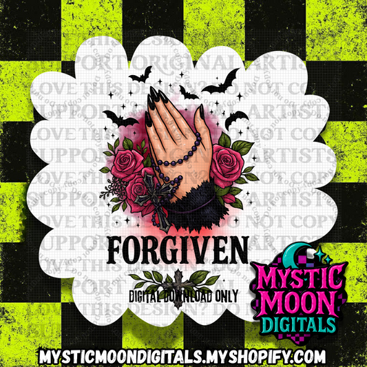 Forgiven PNG | Digital File | Digital Download Only