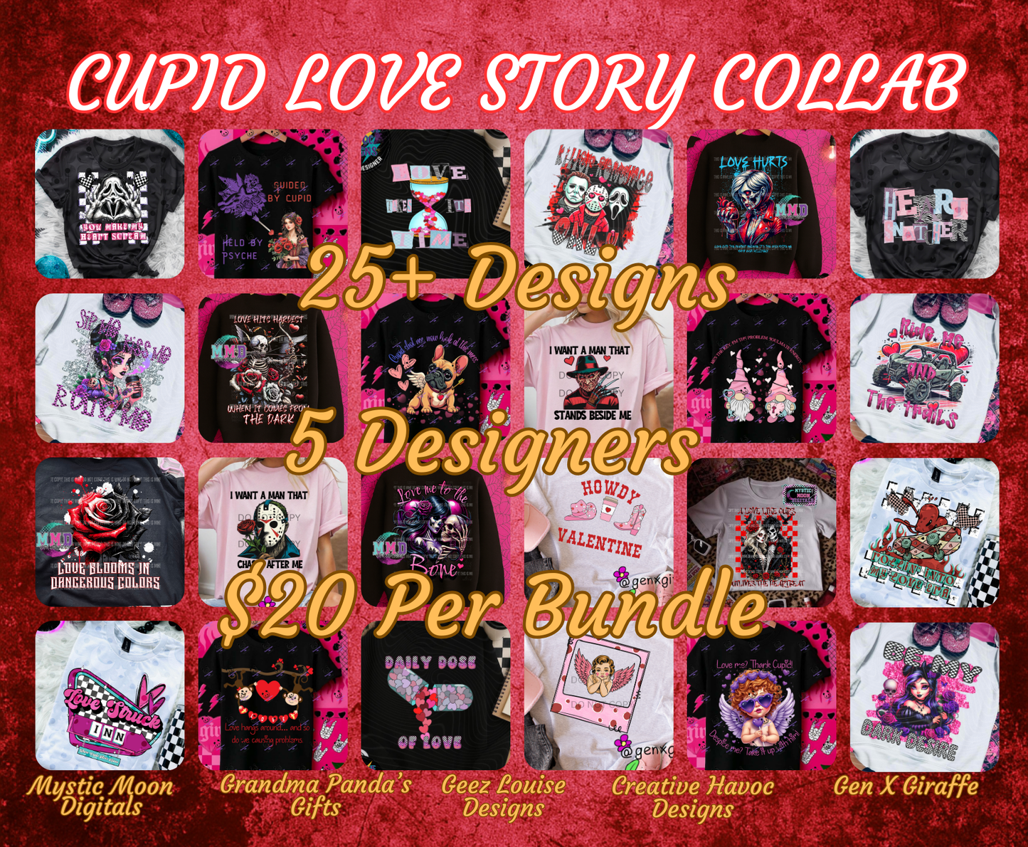 Cupid Love Story Collab | PNG | Collabs | Digital Files Only | Digital Download Only (Copy)