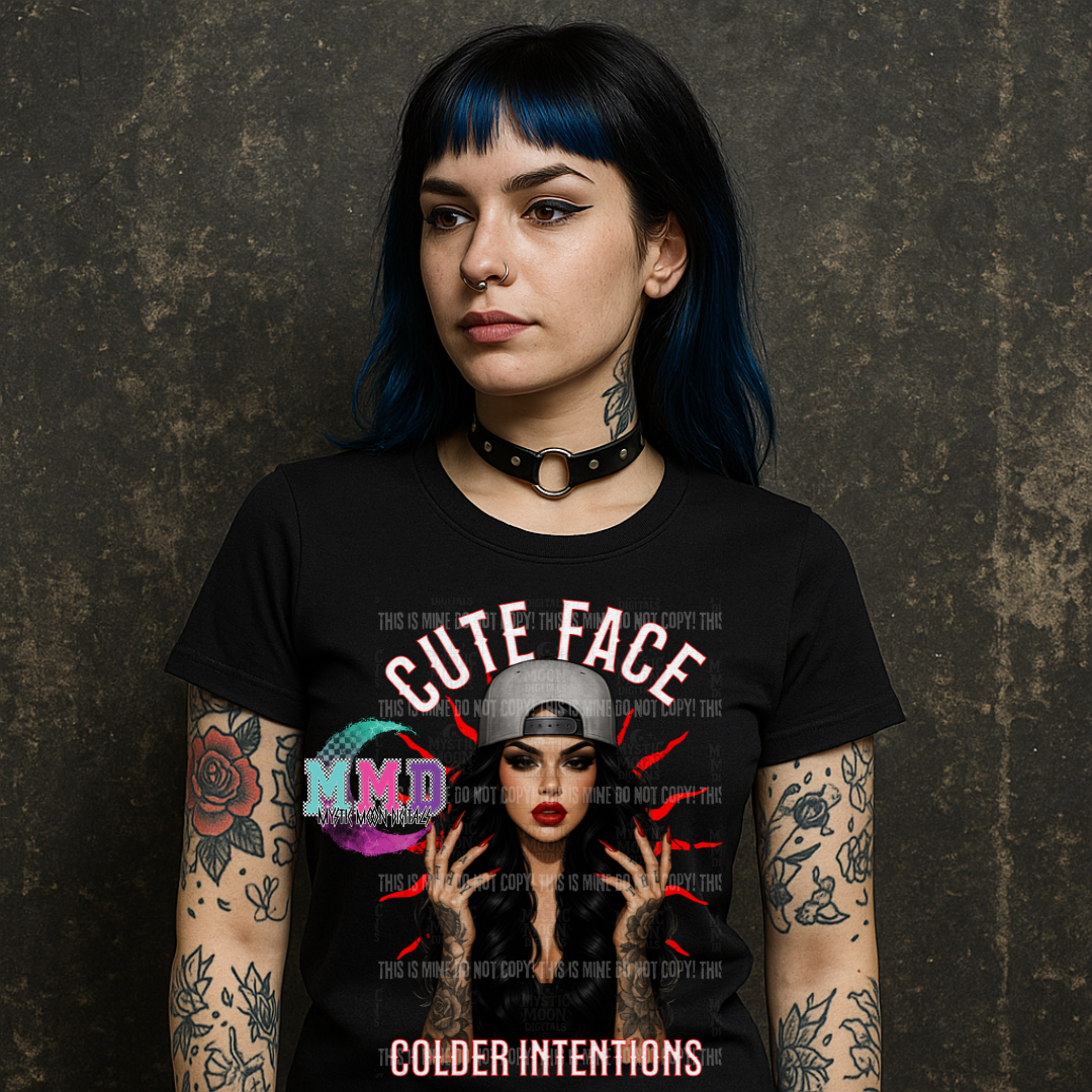 Cute Face PNG | Digital File | Digital Download Only