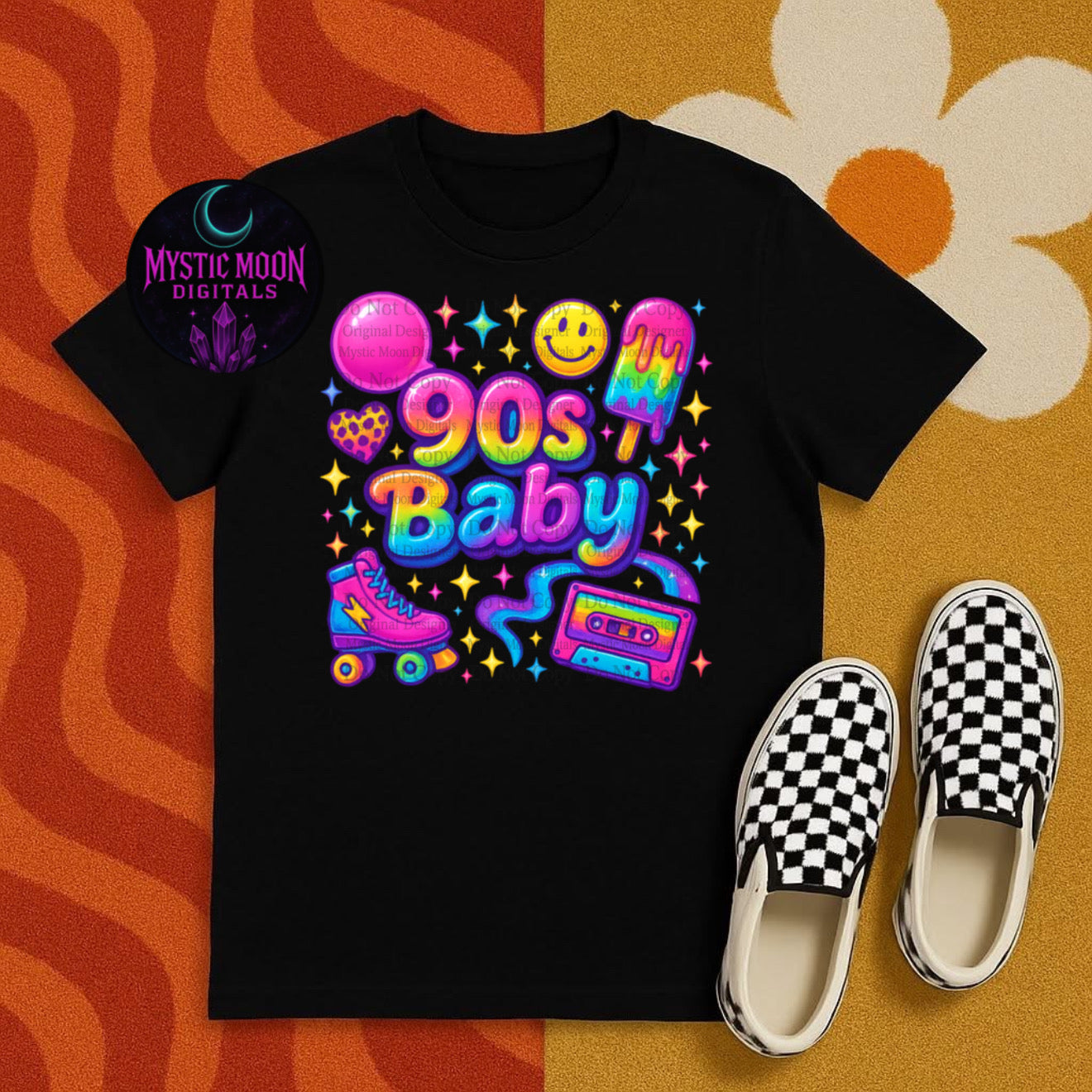 90s Baby PNG | Digital File | Digital Download Only