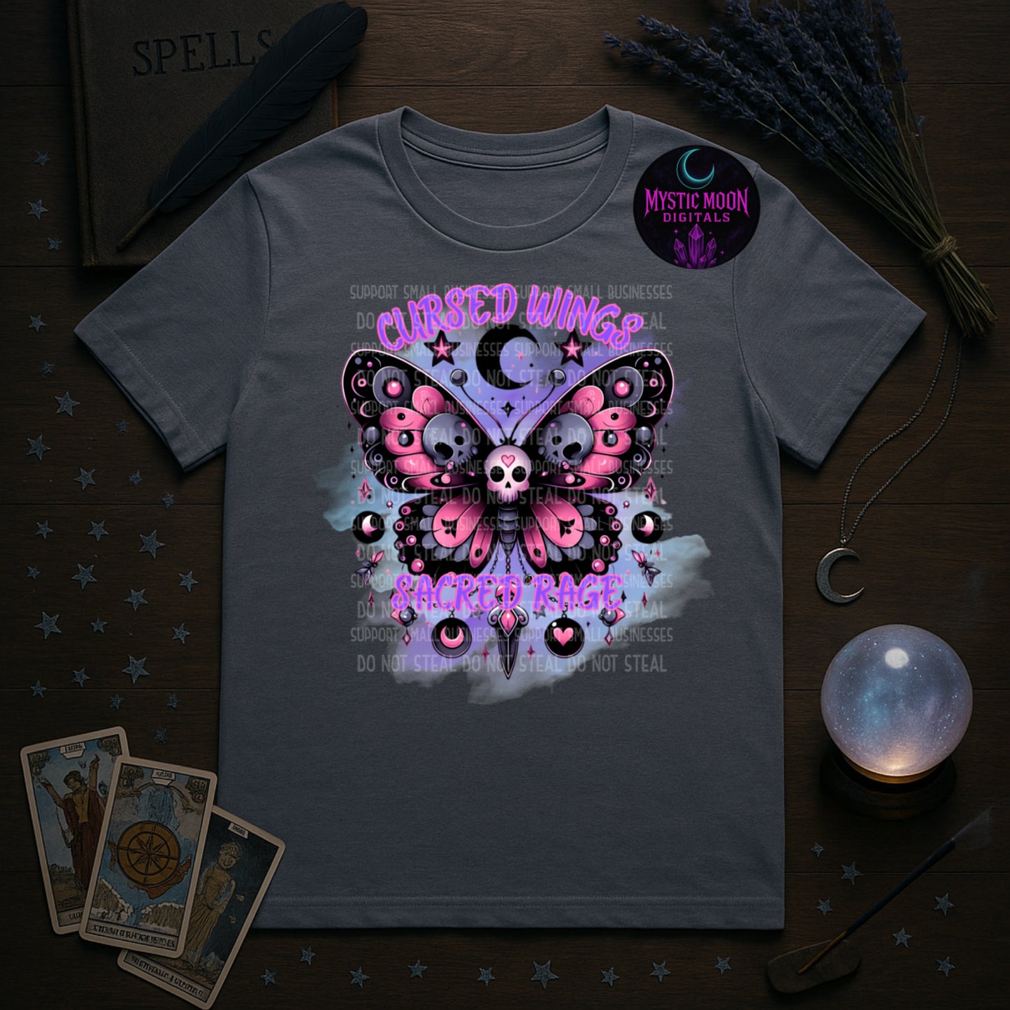 Cursed Wings PNG | Digital File | Digital Download Only