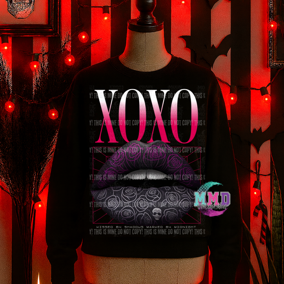XOXO PNG | Digital File | Digital Download Only