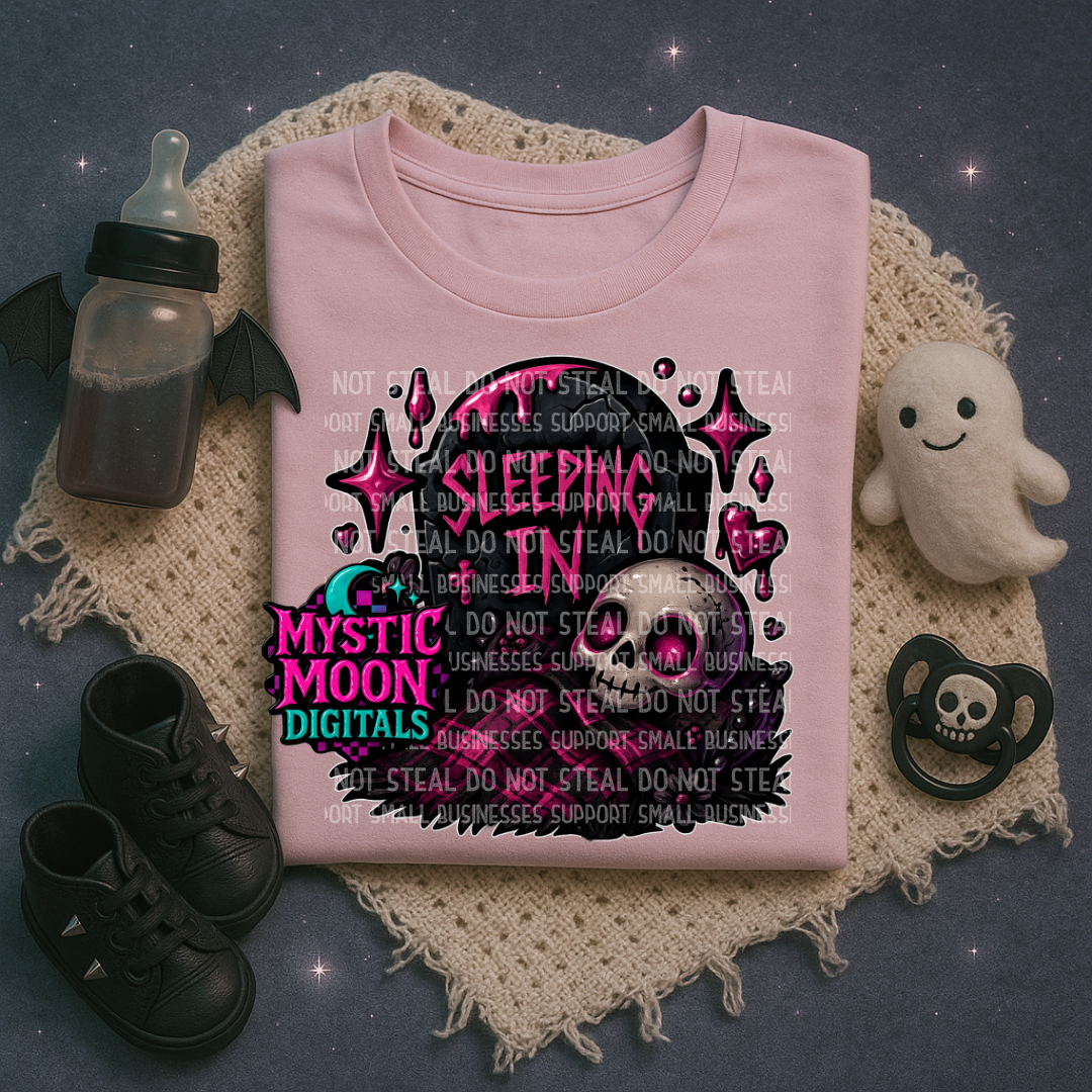 Sleeping In PNG | Digital File | Digital Download Only