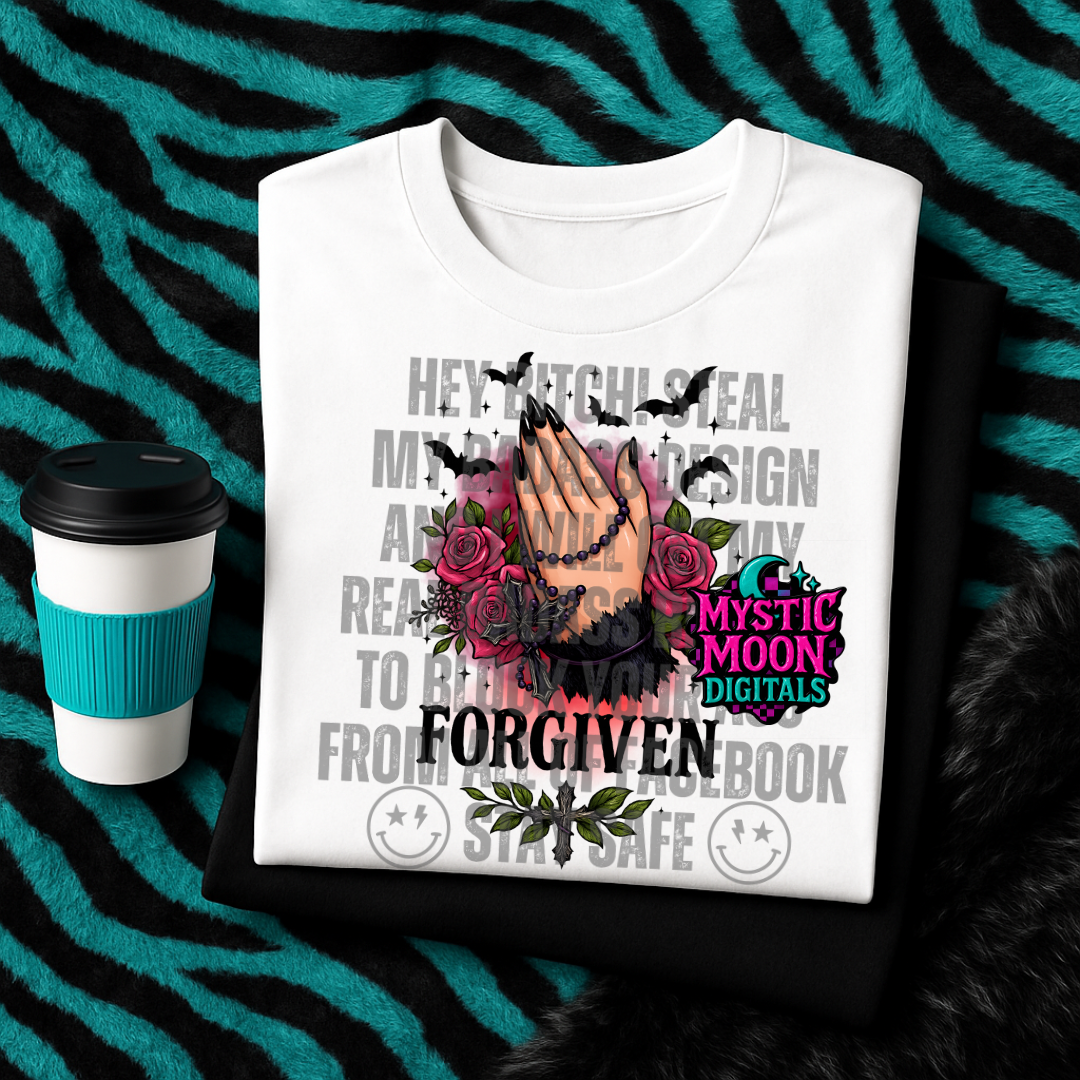 Forgiven PNG | Digital File | Digital Download Only