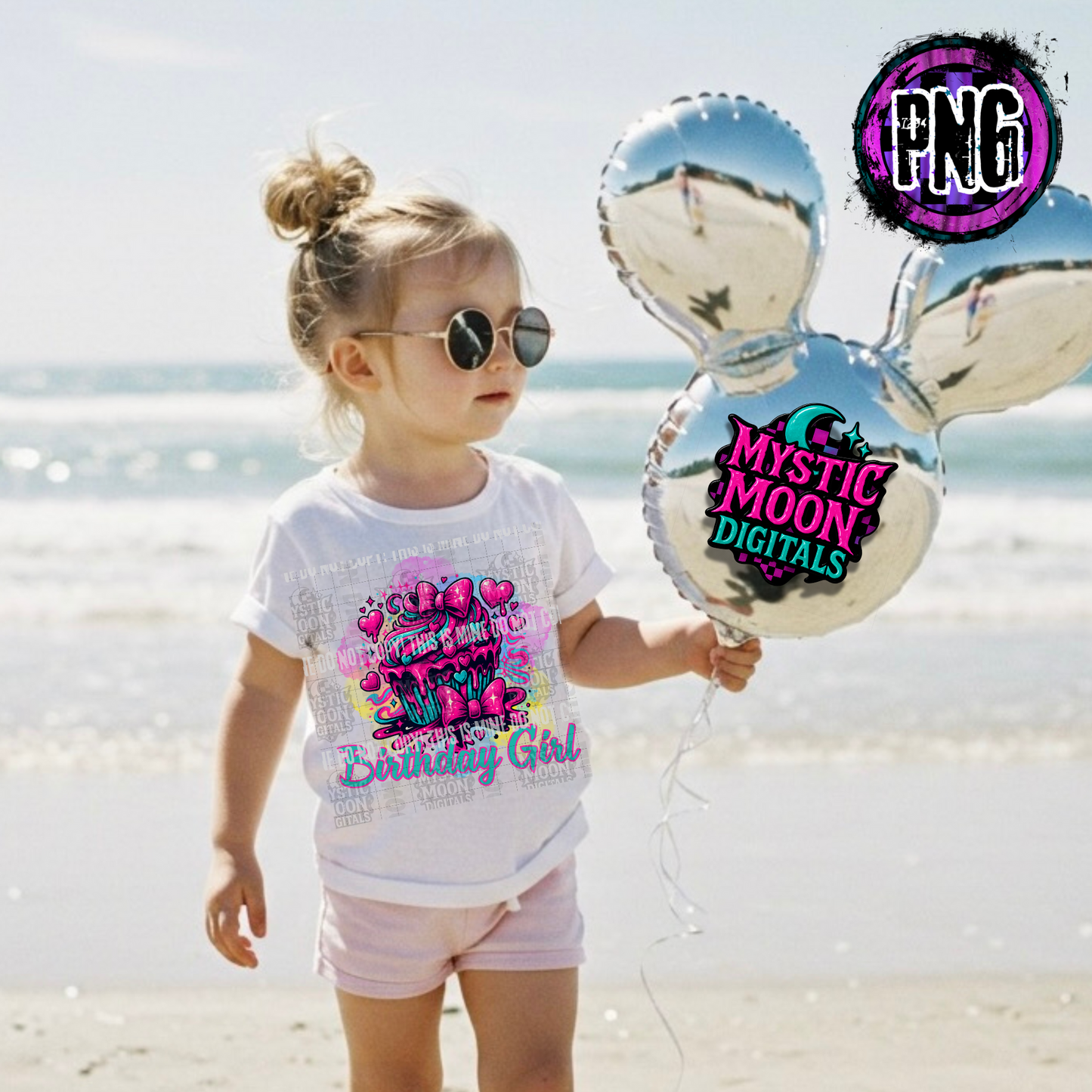 Birthday Girl PNG | Digital File | Digital Download Only