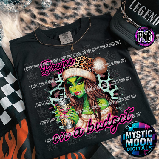 Boujee On A Budget PNG | Digital File | Digital Download Only
