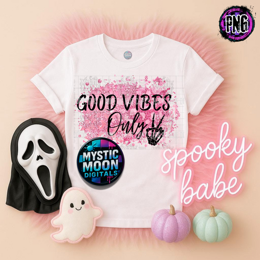 Good Vibes Only PNG | Digital File | Digital Download Only