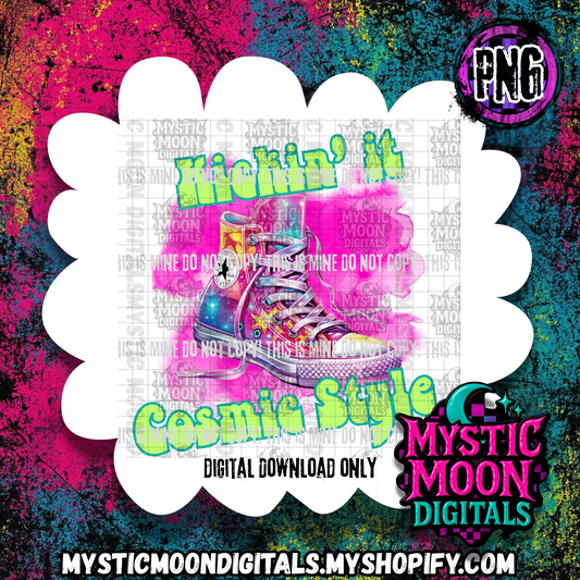 Kicking It PNG | Digital File | Digital Download Only