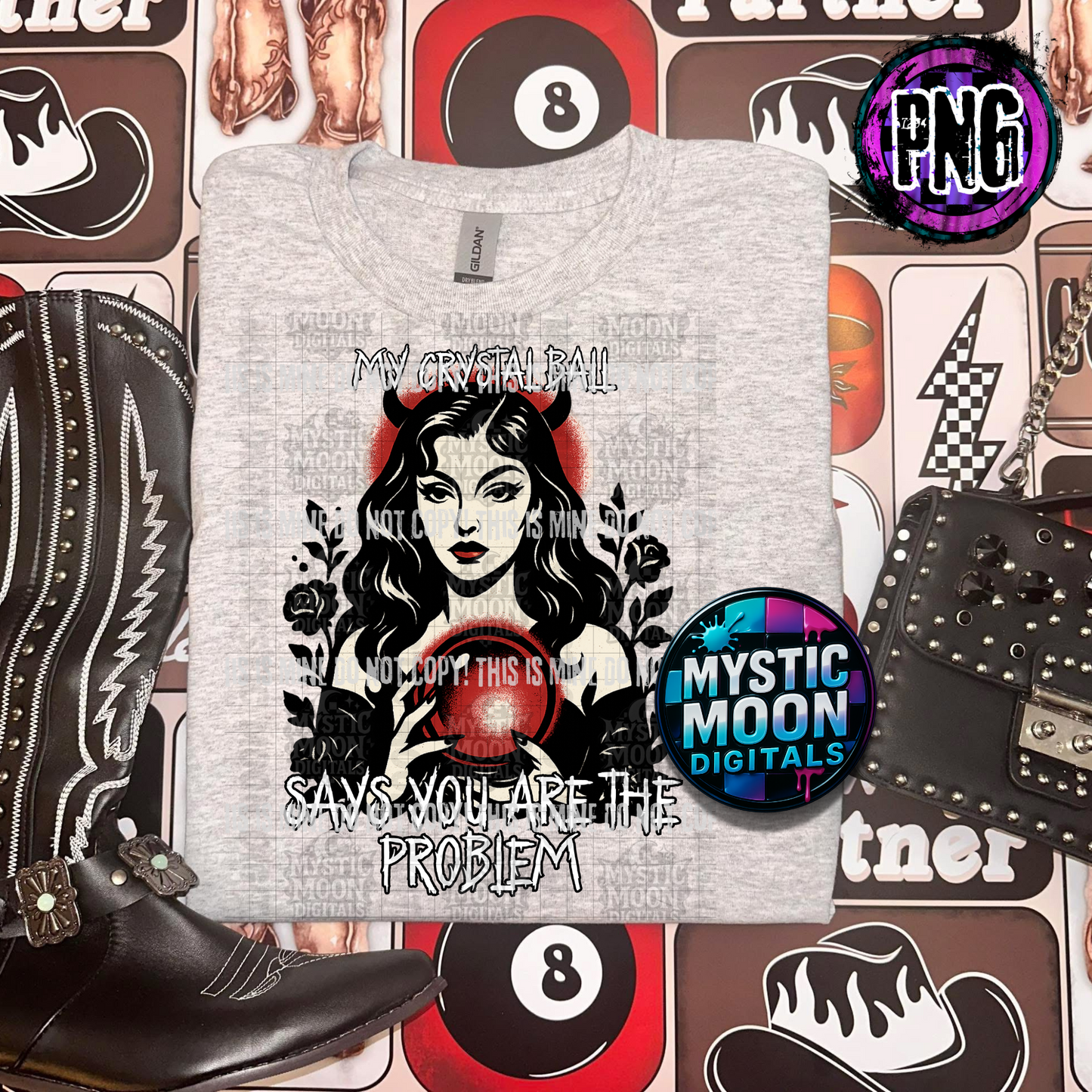 My Crystal Ball PNG | Digital File | Digital Download Only