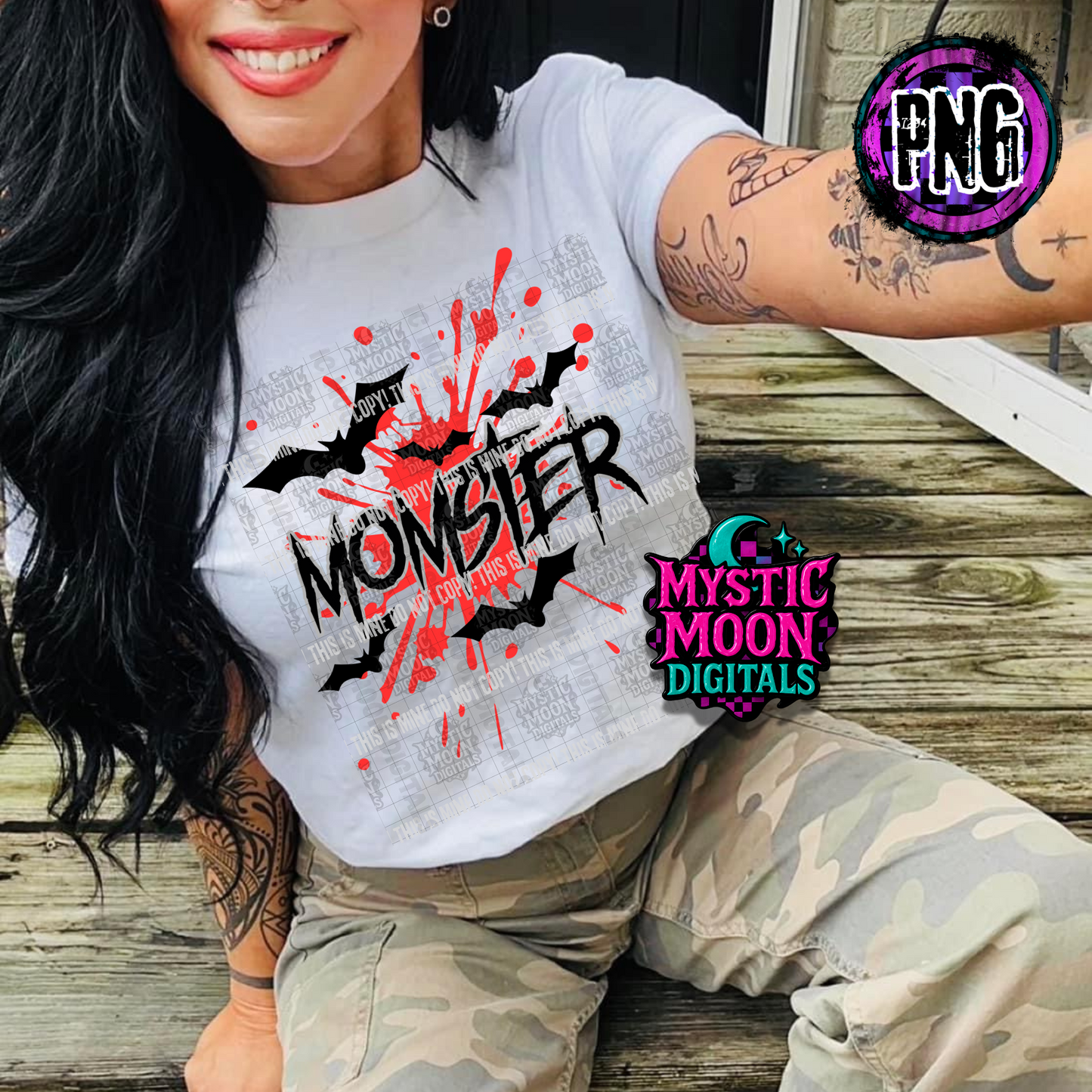 Momster PNG | Digital File | Digital Download Only