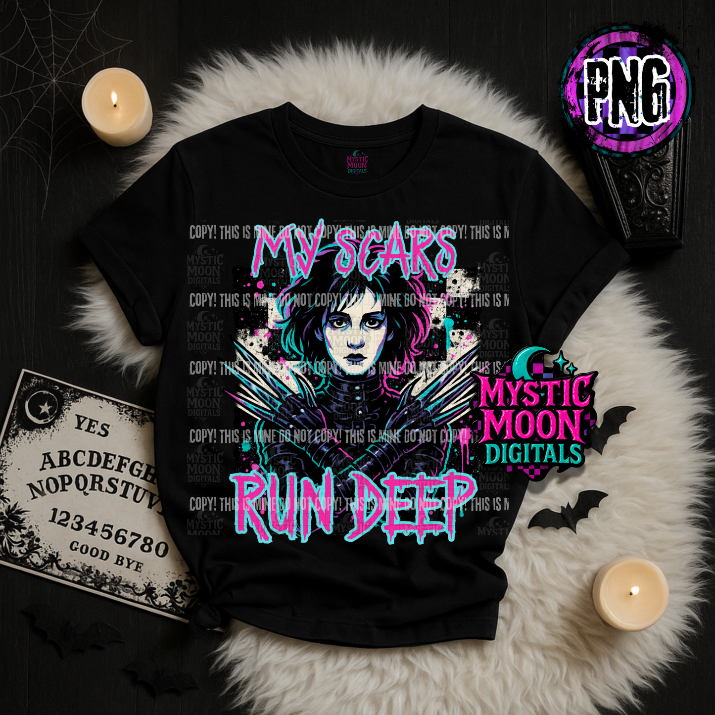 My Scars Run Deep PNG | Digital File | Digital Download Only