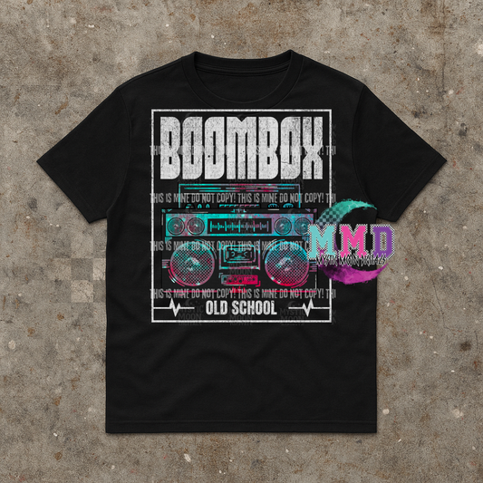 Boombox Old School PNG | Digital File | Digital Download Only