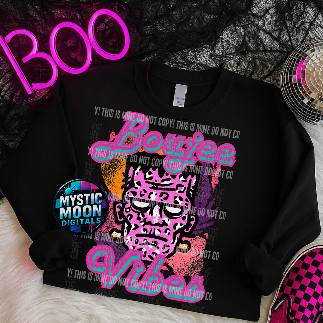 Boujee Vibes PNG | Digital File | Digital Download Only