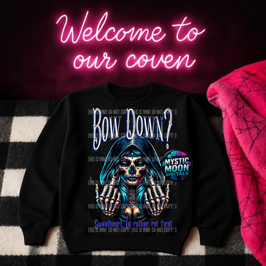 Bow Down PNG | Digital File | Digital Download Only