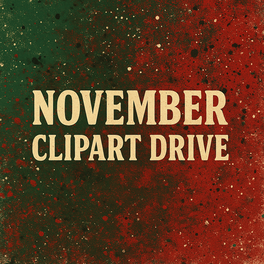 November Clipart Drive | Digital Files