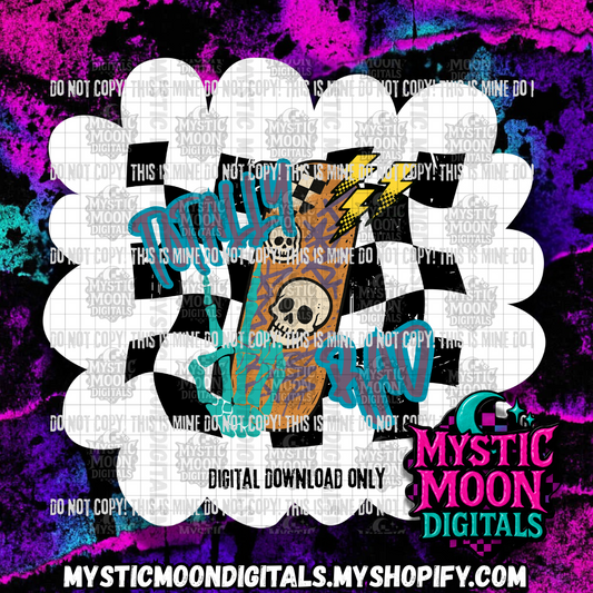 Totally Rad PNG | Digital File | Digital Download Only