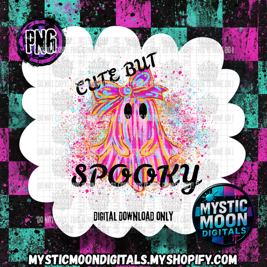 Cute But Spooky PNG | Digital File | Digital Download Only