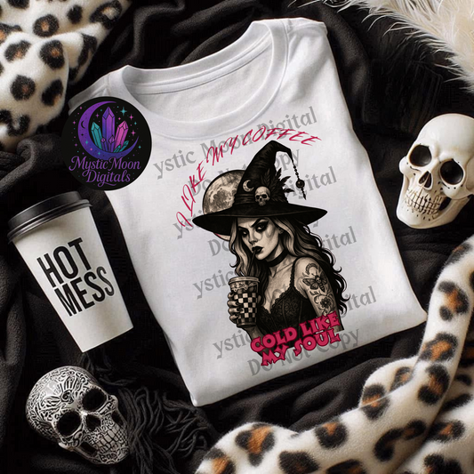 Cold Like My Soul PNG | Digital File | Digital Download Only