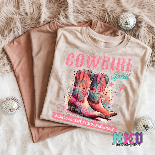 Cowgirl Spirit PNG | Digital File | Digital Download Only