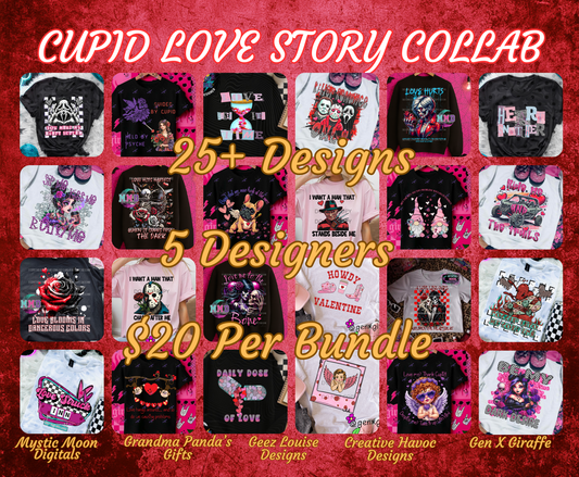 Cupid Love Story Collab | PNG | Collabs | Digital Files Only | Digital Download Only (Copy)