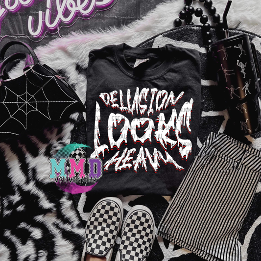Delusion Looks Heavy PNG | Digital File | Digital Download Only