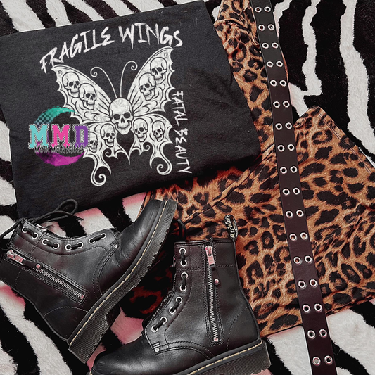 Fragile Wings (Recommend Black Only)  PNG | Digital File | Digital Download Only