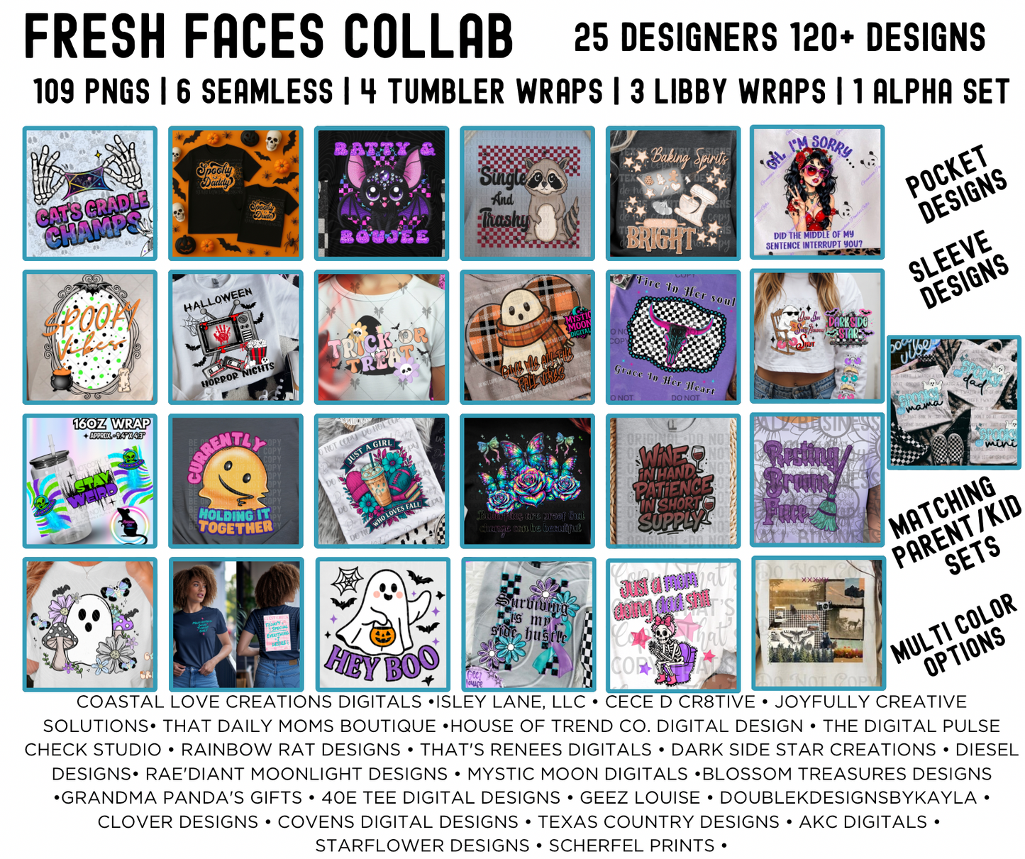 Fresh Faces Collab | PNG | Collabs | Digital Files Only | Digital Download Only