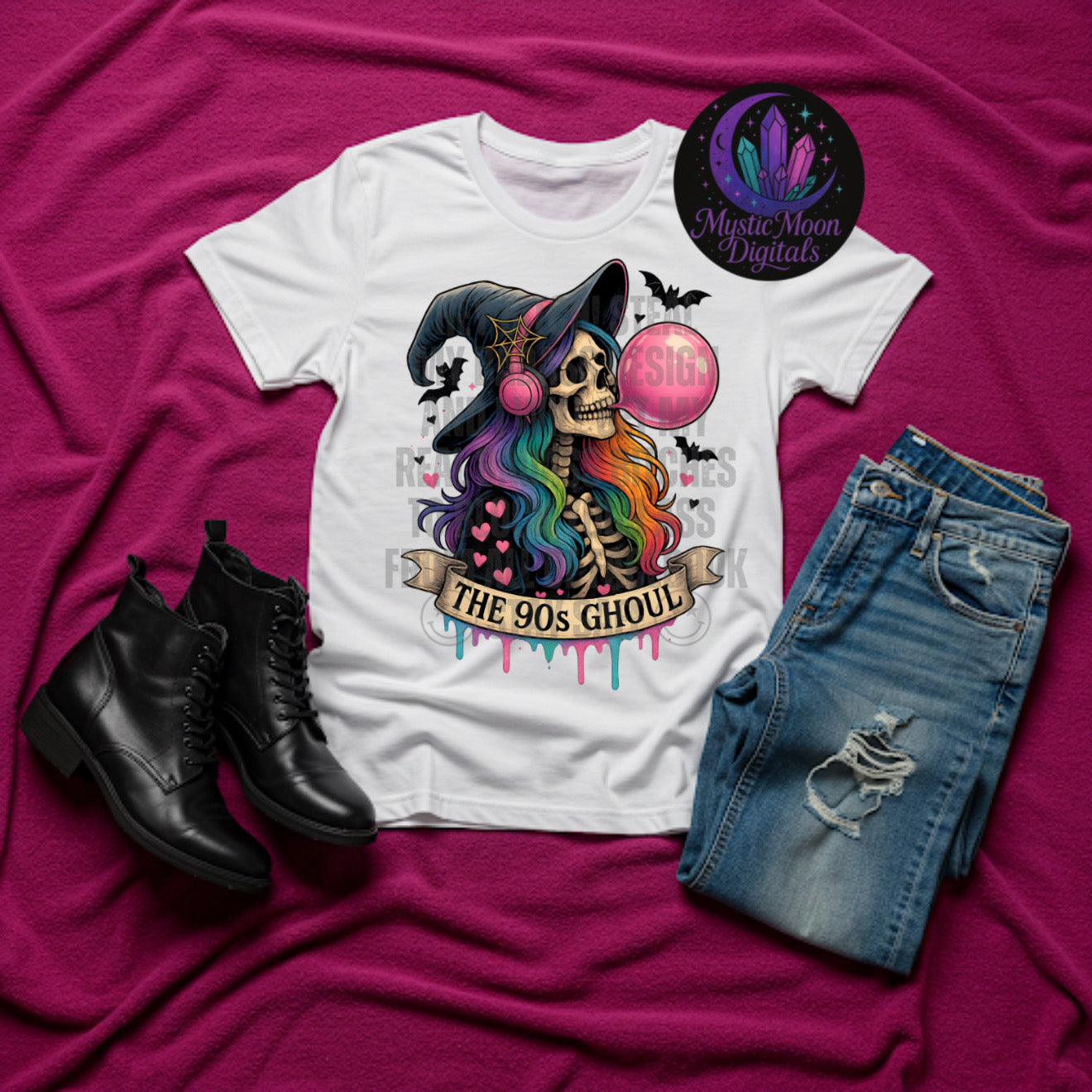 90s Ghoul V1 PNG | Digital File | Digital Download Only