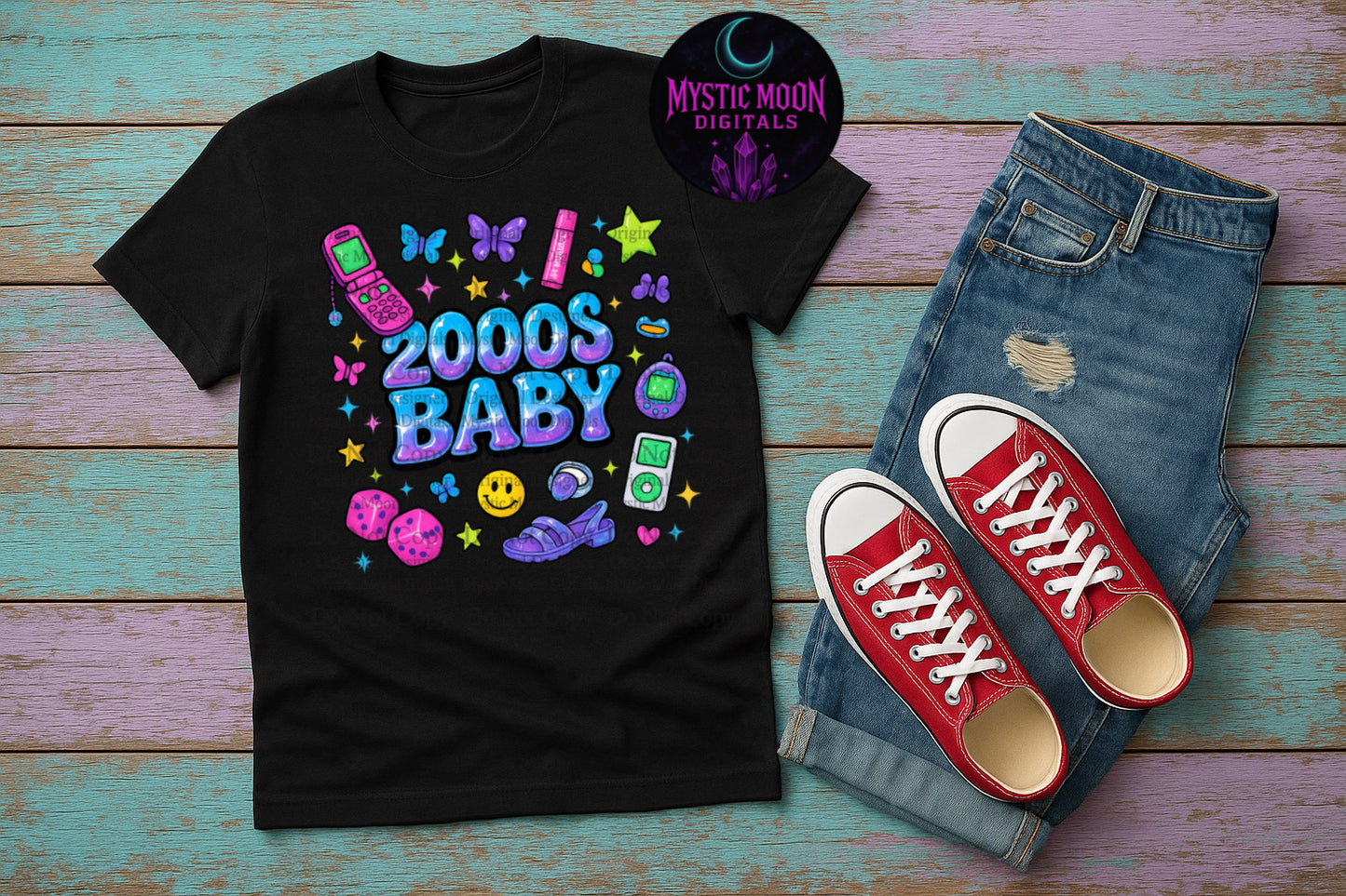 2000s Baby PNG | Digital File | Digital Download Only
