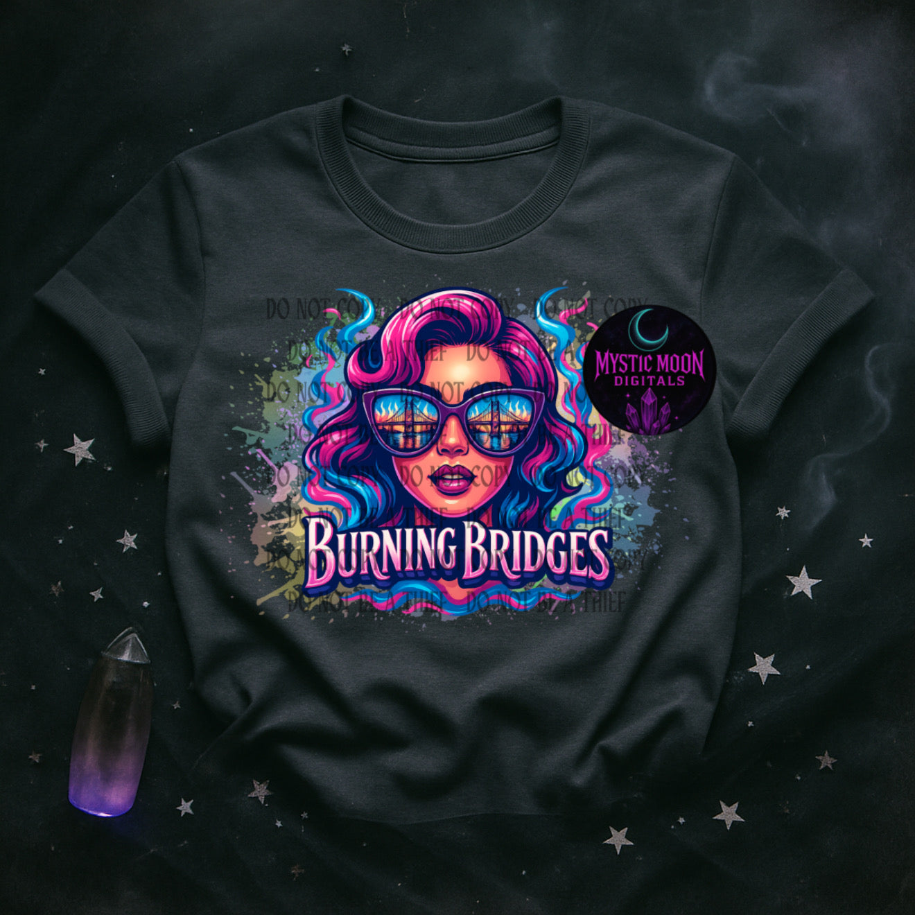 Burning Bridges  PNG | Digital File | Digital Download Only