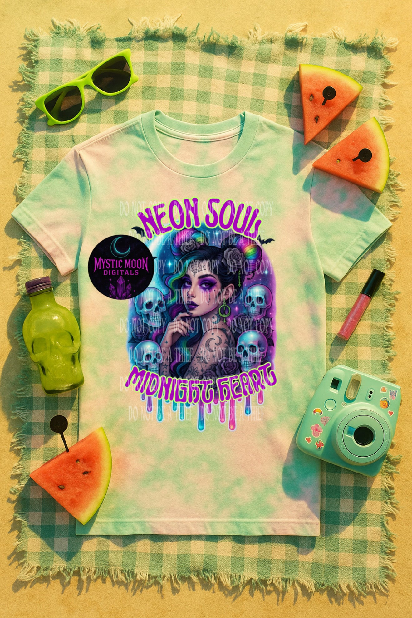 Neon Soul PNG | Digital File | Digital Download Only