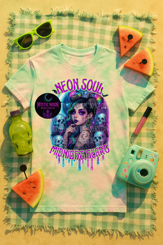 Neon Soul PNG | Digital File | Digital Download Only