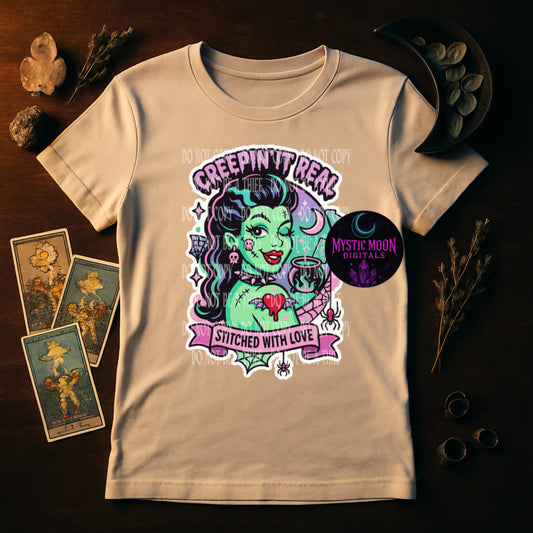 Creepin It Real PNG | Digital File | Digital Download Only