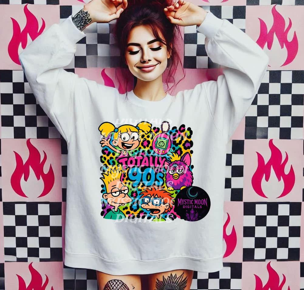 Totally 90s PNG | Digital File | Digital Download Only