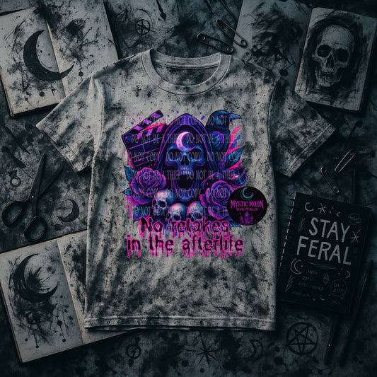 No Retakes PNG | Digital File | Digital Download Only