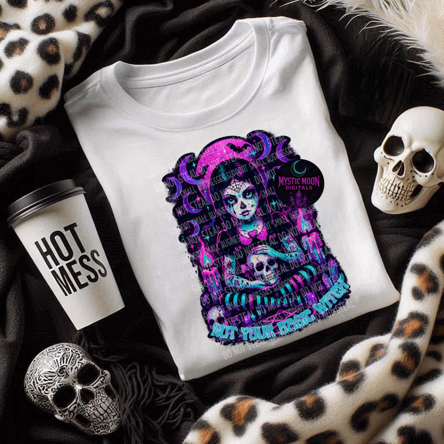 Not Your Basic Witch PNG | Digital File | Digital Download Only