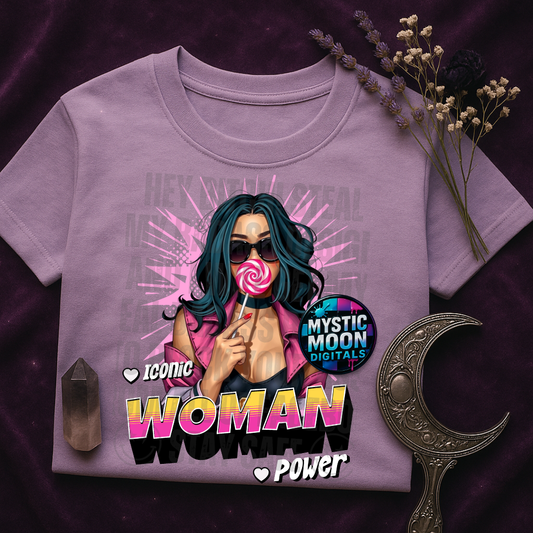 Iconic Woman PNG | Digital File | Digital Download Only