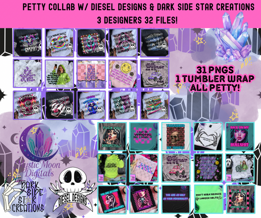 Petty Collab With DD And DSSC | PNGS | Tumbler | Collab | Digital Downloads Only |