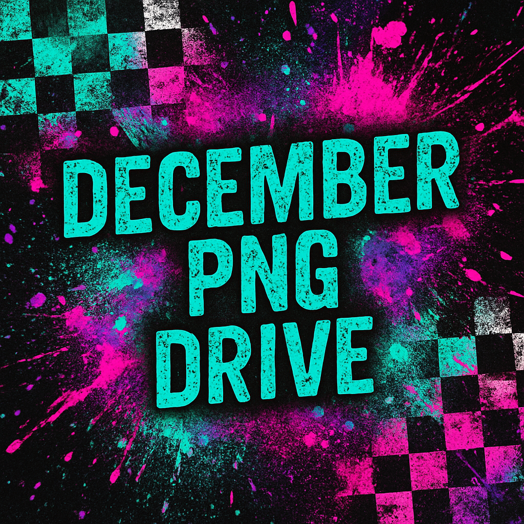 December PNG Drive | Digital Files