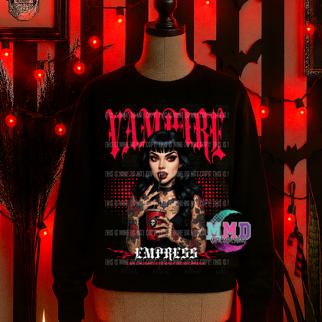 Vampire Empress PNG | Digital File | Digital Download Only