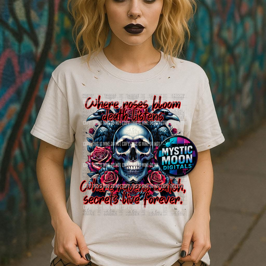 Where Roses Bloom PNG | Digital File | Digital Download Only