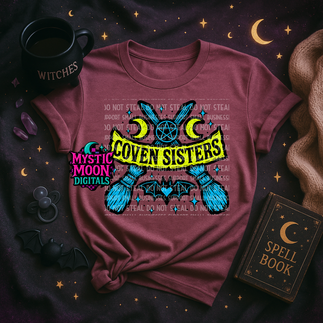 Coven Sisters PNG | Digital File | Digital Download Only